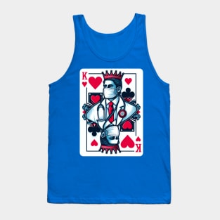 Doctor Playing Card Tank Top